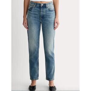 Everlane Medium Wash Button Fly The 90s Cheeky Jean Organic Cotton 25R